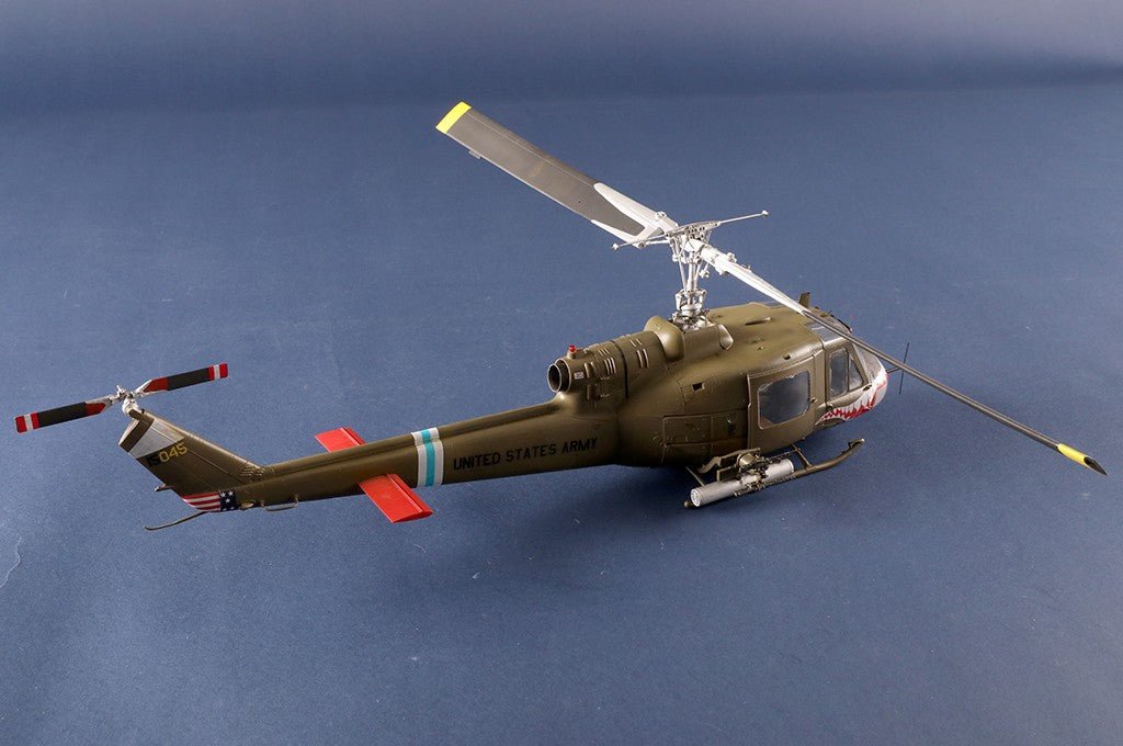 Trumpeter 05112 1/35 Scale UH - 1B Huey Helicopter Military Assembly Model Kit - ModelHives