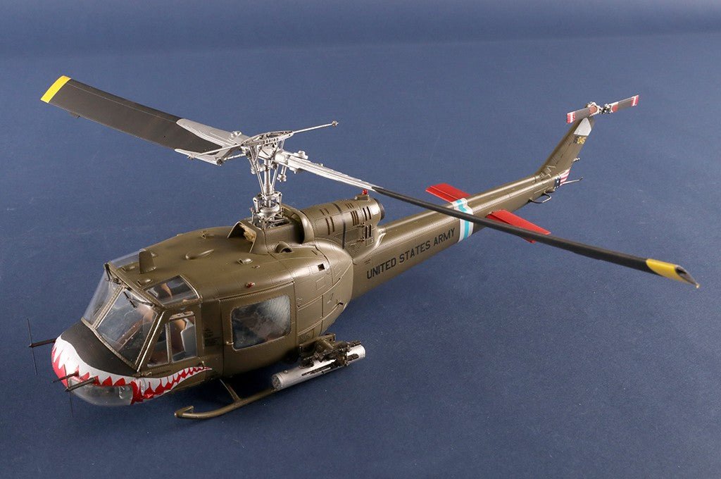 Trumpeter 05112 1/35 Scale UH - 1B Huey Helicopter Military Assembly Model Kit - ModelHives