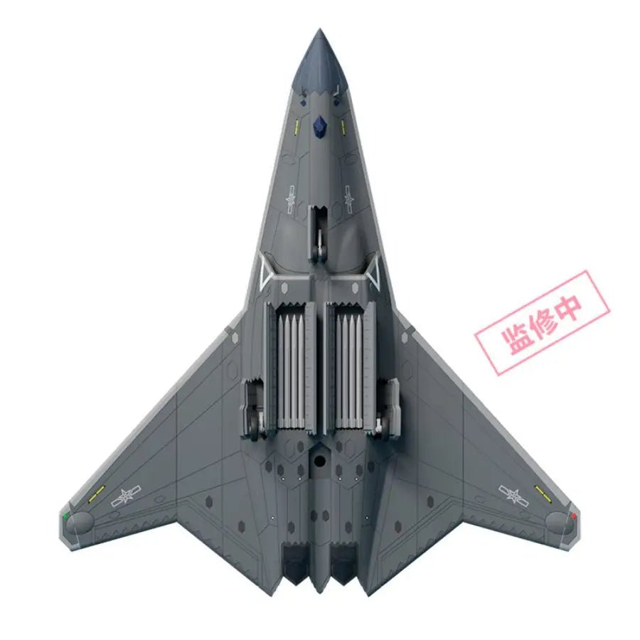 XS XSFJ004 1/144 China Sixth Generation Fighter Model Kit (3 - Machine Version) - ModelHives